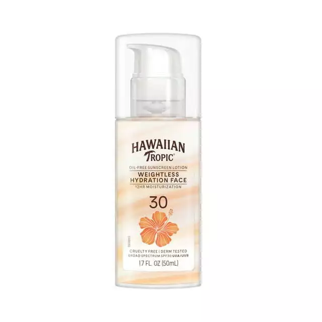 Hawaiian Tropic Silk Hydration Weightless Sunscreen SPF 30, 1.7 oz EXP 11/25