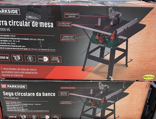 SEGA CIRCOLARE DA Banco Parkside Garanzia 3 Anni EUR 199,00 - PicClick IT