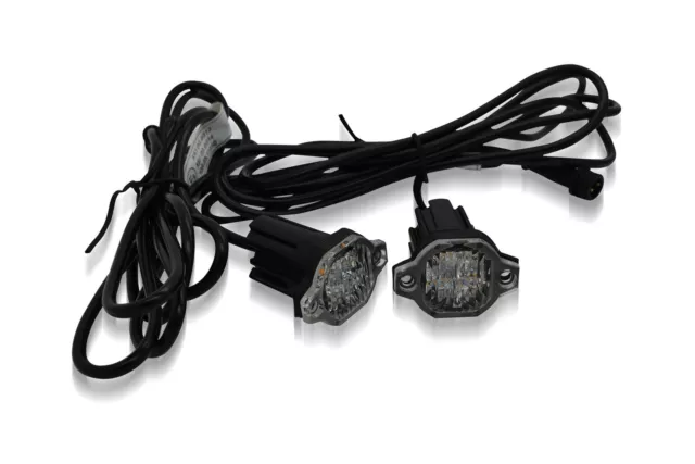12/24v Ambra Strobo LED Superficie Supporto Montaggio a Filo Lampeggiante Luce (