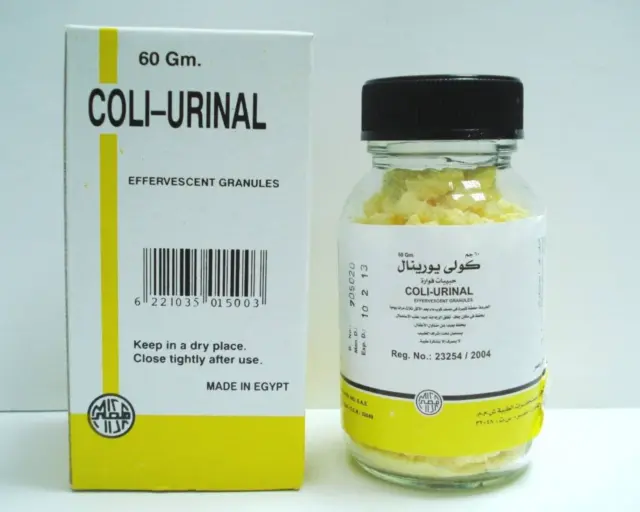 3 X Coli-Urinal Granules effervescentes Cholécystiteكولي يورينال حبيبات...