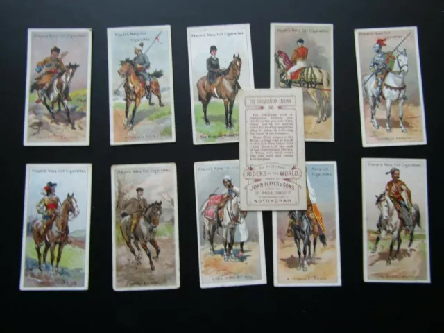 John Player 1905 Riders of the World Cards Card Variants (e21)