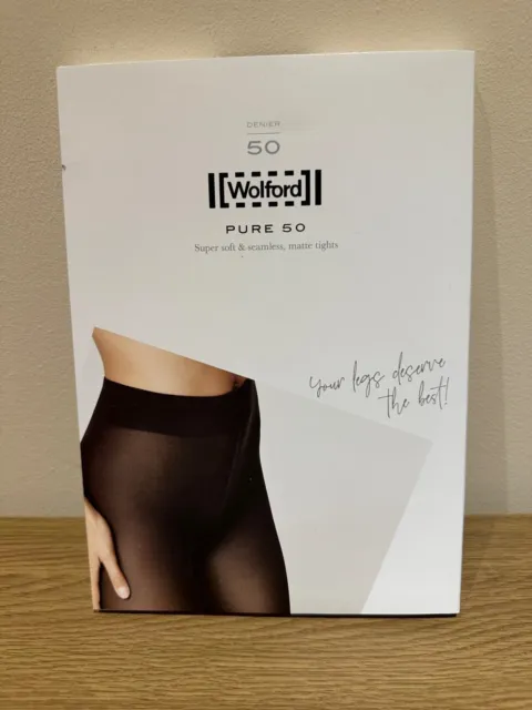 Wolford Neon 40 Den Tights Stockings Duo-Set 2er Multipack Black