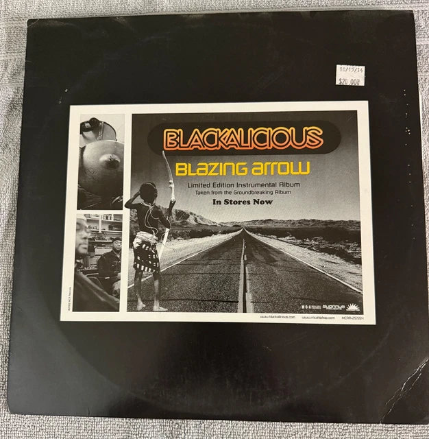 BLACKALICIOUS BLAZING ARROW Instrumental Album 2x Vinyl LP Record
