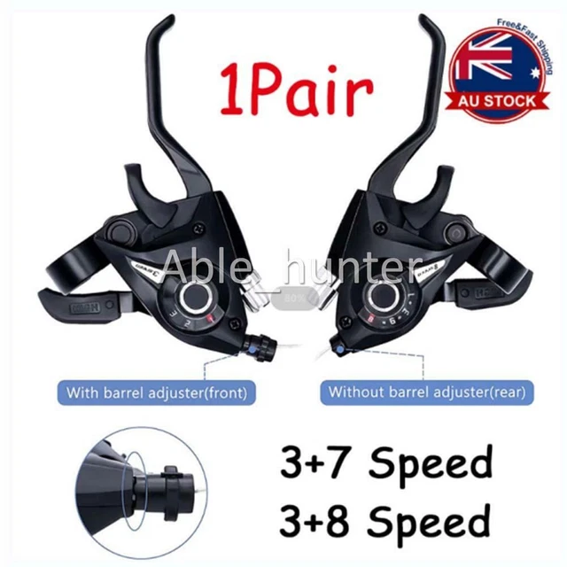 Bicycle Mountain Bike Brake Gear Shifters Lever Transmission 3 7 8 Speed ST-EF51