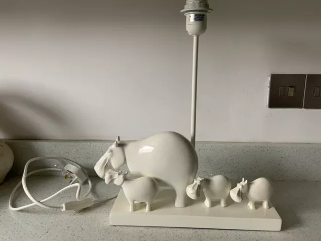 Dar lighting table lamp Hippo Lamp White