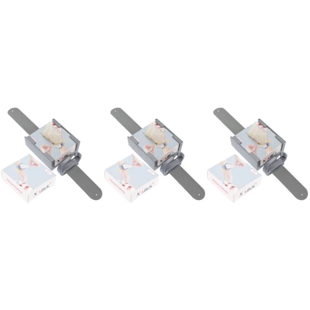 3 Sets Tragbares Dauerwellenpapier Handgelenk Silikonarmband