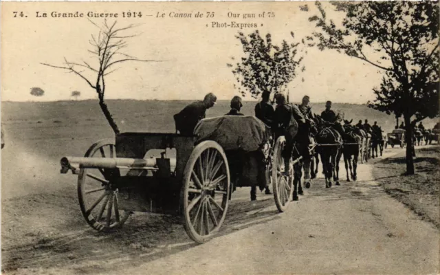 CPA AK Militaire - Le Canon de 75 (695980)
