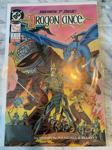 Dragonlance 1 TSR 1st Appearance in comics - Fi Rare 1st Print Hot 1988