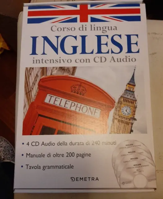 Corso di lingua Inglese intensivo con CD Audio-4 cd audio
