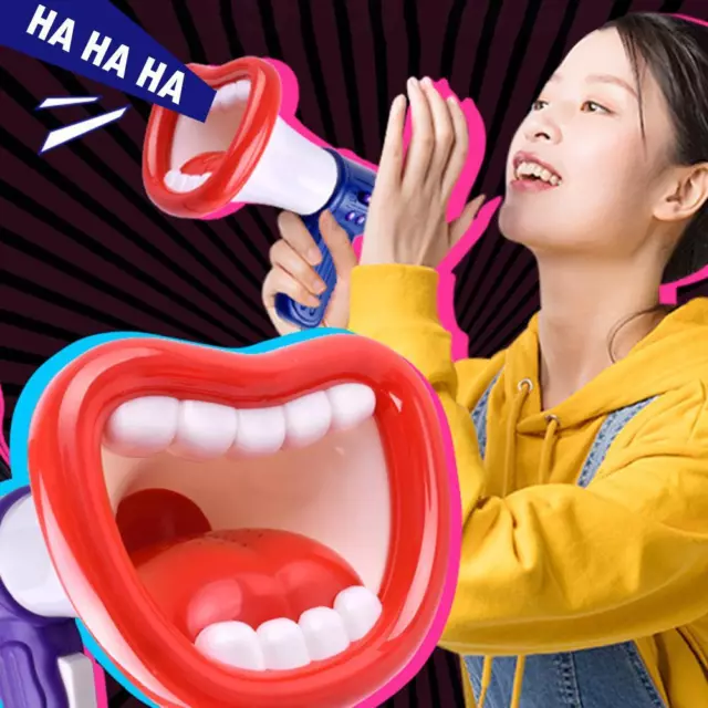Kid Handheld Voice Changer Loudspeaker Toys 3 Mode Educational Vocal Gift Random