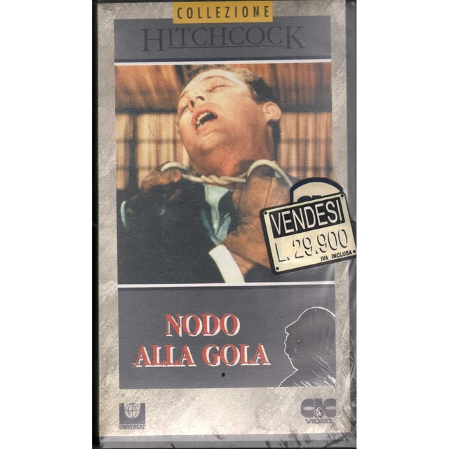 KNOT IN THE Throat VHS Alfred Hitchcock Univideo UVS70110 Sealed £25.