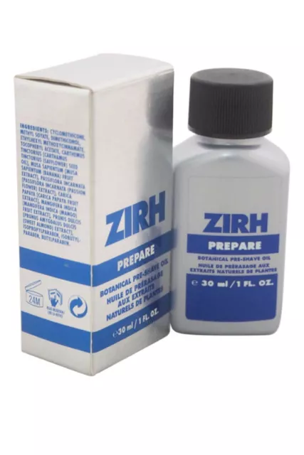 Zirh Huile Pré Rasage Prépare 30ml Avec Plantes Médicinales Rasage Soin de Peau