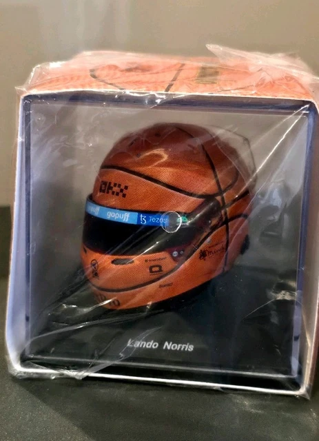 Casque De Collection F1 1:5 McLaren 2022 Lando Norris, édition Spéciale Miami, Par Spark