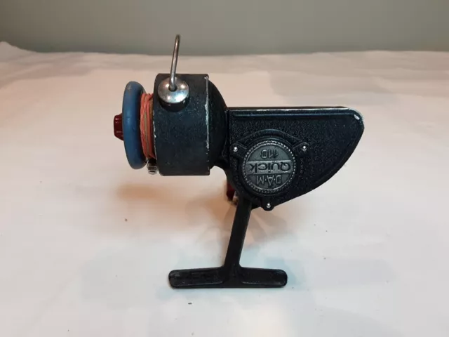 Vintage D-A-M Quick 110 Spinning Reel. great condition, very Smooth opperation. Vintage D-A-M Quick 110 Spinning Reel. great condition, very Smooth opperation.