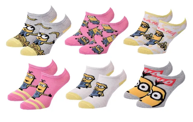 Chaussettes Enfant Licence MOI, MOCHE ET MECHANT fantaisie -Assortiment modèles