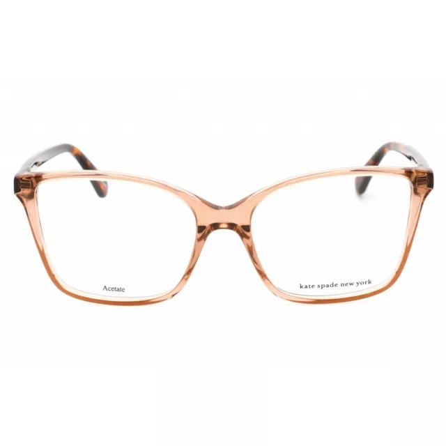 KATE SPADE WOMEN'S Eyeglasses Clear Demo Lens Beige Plastic Frame ...