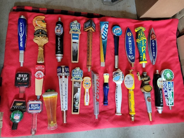 New Holland John Barleys Fosters Rolling Rock Yuengling 25 Beer Tap Handle