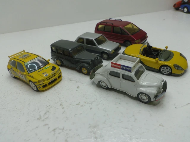1/43 Renault  Lot  Kit Provence Moulage .... Clio 4Cv Spider Espace ..........