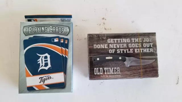 DECK OF SCHRADE Old Timer & Detroit Tigers Playing Card NEW in Sealed Pack  £6.58 - PicClick UK