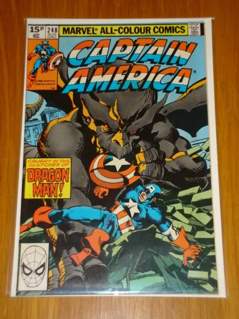 Captain America #248 Marvel Comic Near Mint Byrne Art August 1980
