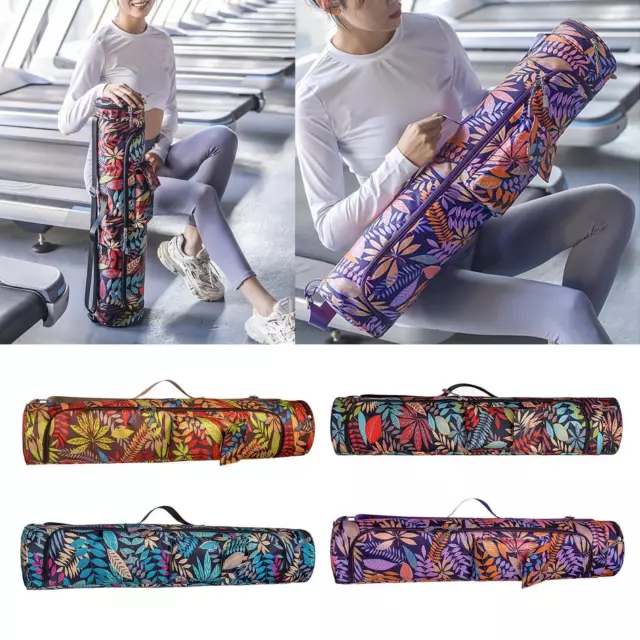 Yoga Mat Bag Tote Strap Exercise Carry Adjustable Fitness Shoulder Pilates  Sling