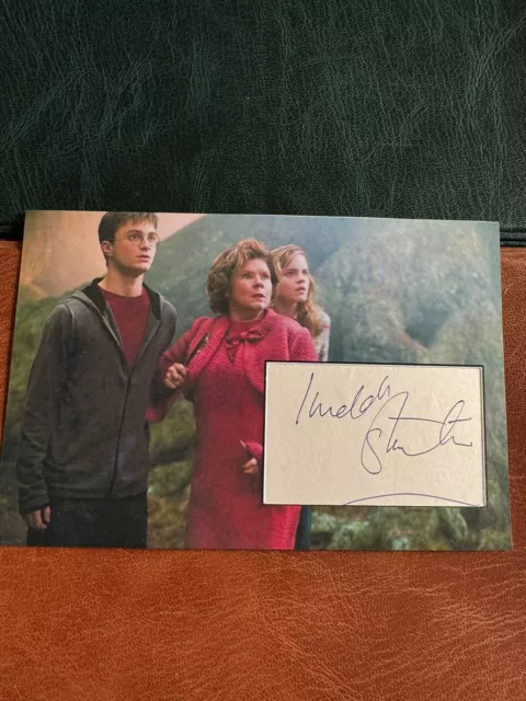 (Lt61) Imelda Staunton Original Signed Autograph Harry Potter Actress Umbridge