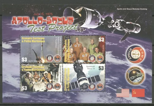 Raumfahrt, Space, Apollo-Sojus - Grenada Grenadinen - ** MNH