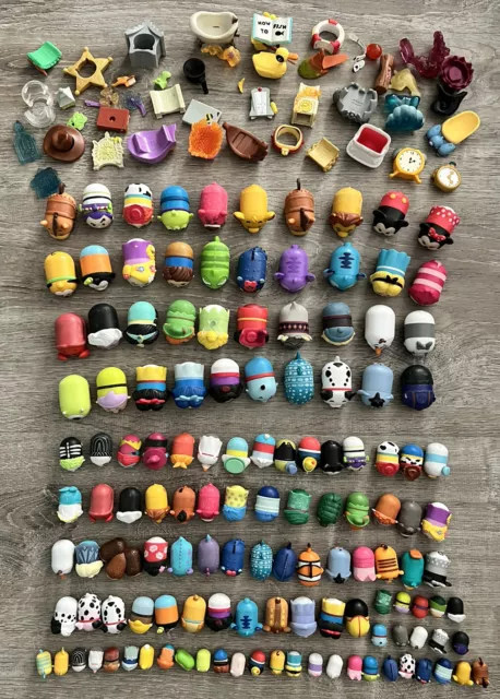 Disney Tsum Tsum Vinyl Figures + Accessories Lot Of 100+ Pinocchio Toy Story Fro