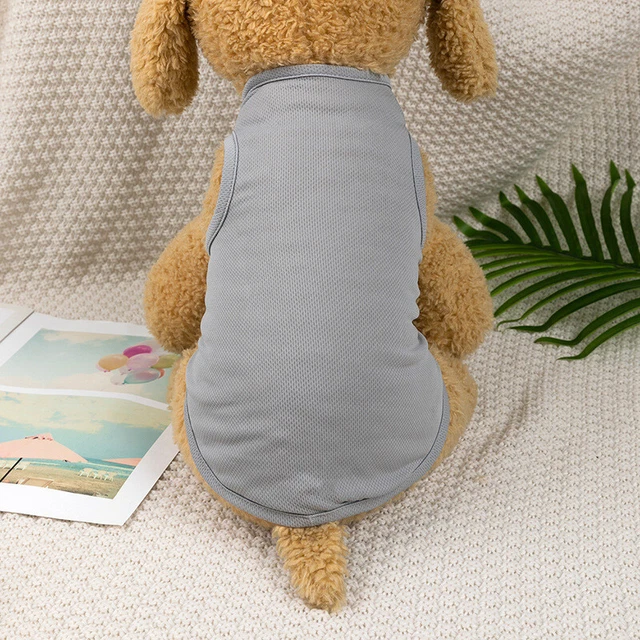 Puppy Dog Vest Small Animals Clothing Floral Pet T-shirt Cat Costume Clothes