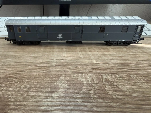 ROCO 44697 H0 FS Green Luggage Car Analog DC 1:87 £41.98 - PicClick UK