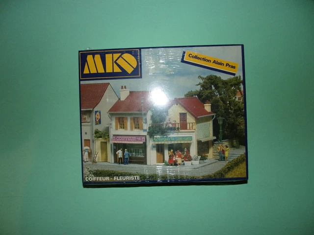 Maquette MKD HO Auberge Fleurie – Kit Non Assemblé – Réf 662 – Édition Limitée