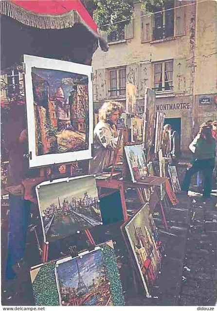 Paris des Peintres - Peintures - Place du Tertre à Montmartre