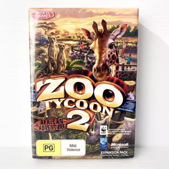 Zoo Tycoon: Complete Collection (PC, 2003) With Box