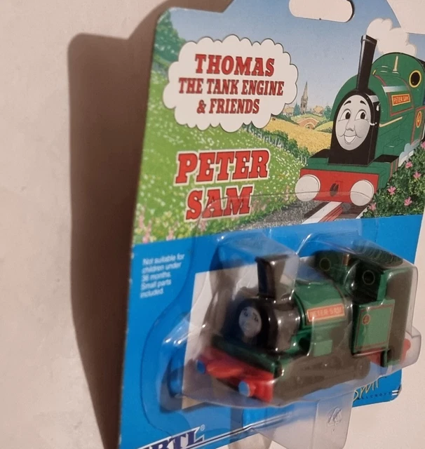 THOMAS THE TANK Engine & Friends ERTL PETER SAM TRAIN DIECAST NEW ...
