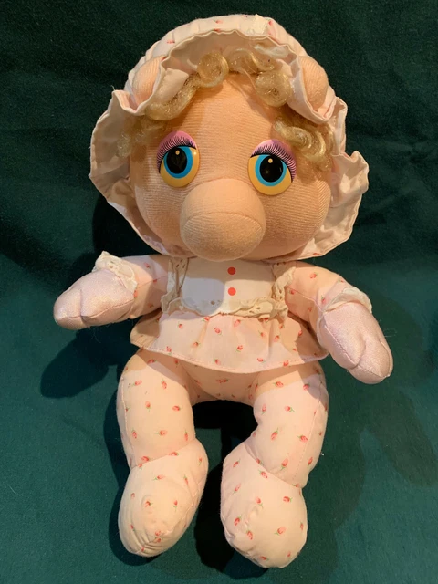 HASBRO MUPPET BABIES SOFTIES   MISS PIGGY   PLUSH    PROMO for Pampers  1984