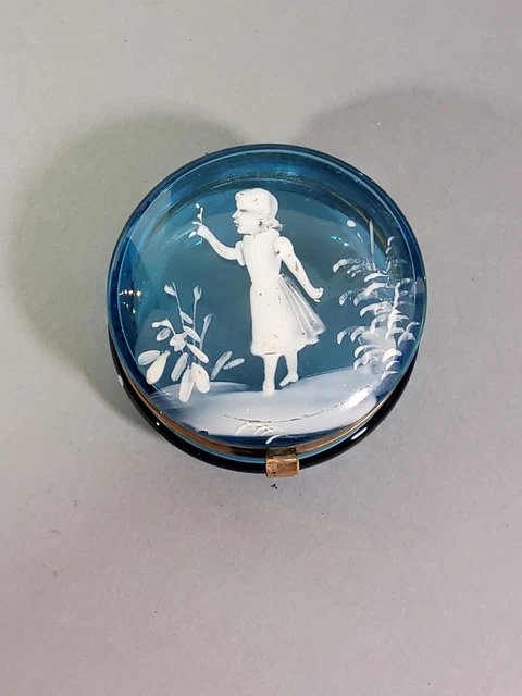 Poupée Ancienne En Porcelaine – Yeux En Verre émaillé Bleu Soufflé – France 1900