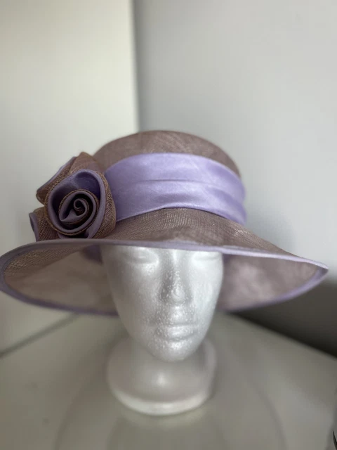 Cappello Donna Formale Occasione - Matrimonio/Corse - Viola/Lilla, Reggiseno Vintage In perfette condizioni
