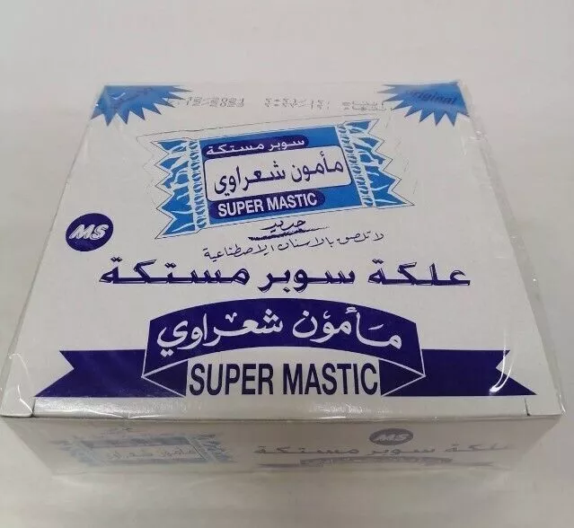 Chewing Gum Super Mastic Flavor Sharawi 100 Small Pieces