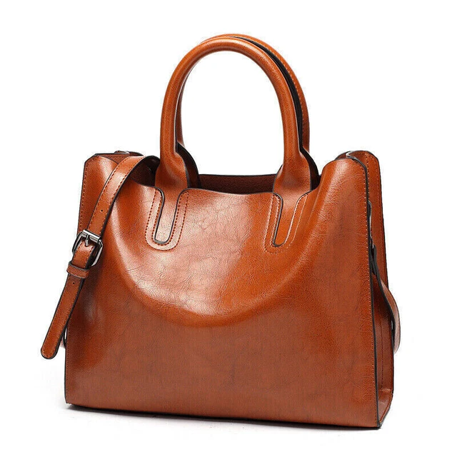 Women Ladies Leather Shoulder Bag Tote Purse Messenger Crossbody Satchel Handbag