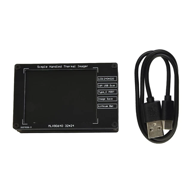 Industrial Grade Thermal Imaging Camera with 32x24 Pixel Far Infrared Array
