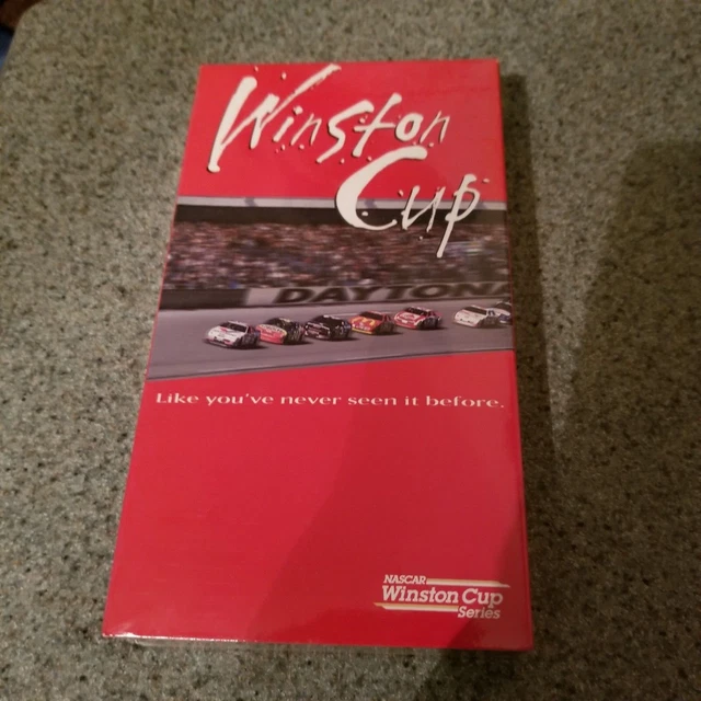 VINTAGE NASCAR WINSTON Cup Series VHS New/Sealed Free Shipping 10.