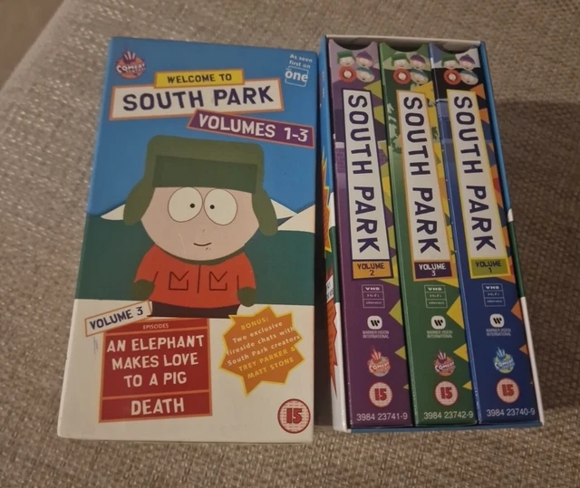 SOUTH PARK Vols. 13 (Animated) (Box Set) (VHS, 1999) £7.99 PicClick UK