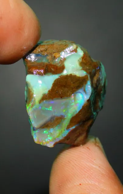 Opal Rough Éthiopien Welo Feu Brut Cristal Naturel Libre Pierre Précieuse 48.65
