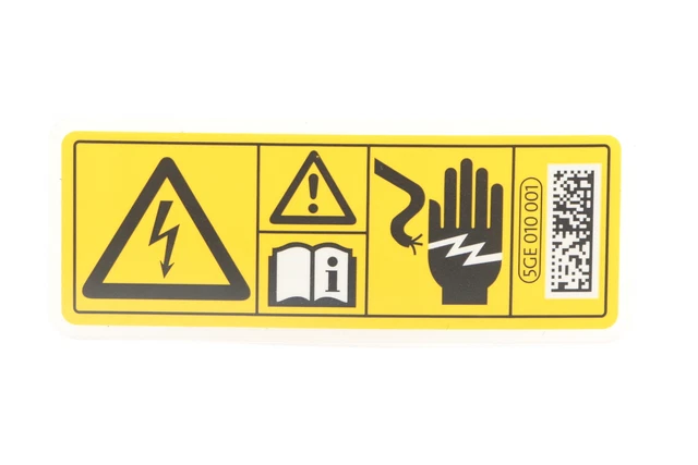 ORIGINAL VW 8K0010520A Kennzeichnung Hinweis Kennschild EUR 12,97 ...