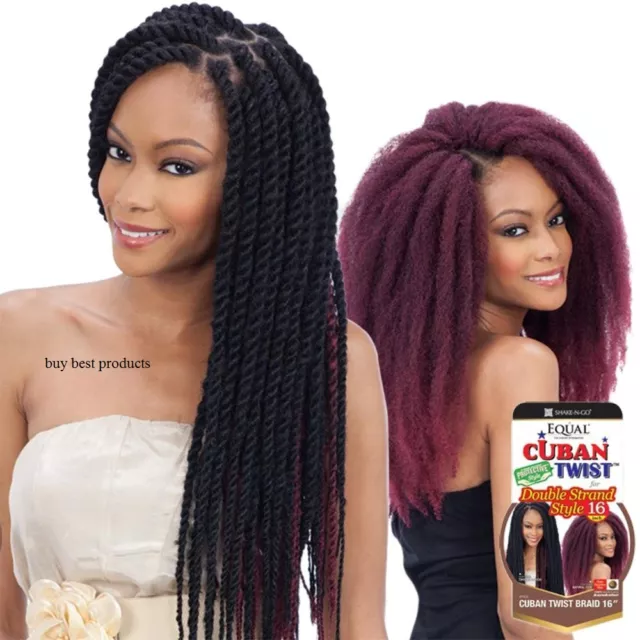 Afro Kinky Bulk Hair Freetress Equal. Jamaican Twist Braid. Braiding Pick 