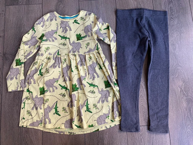 Abito ragazza M&S Roald Dahl con leggings Next età 6-7 anni