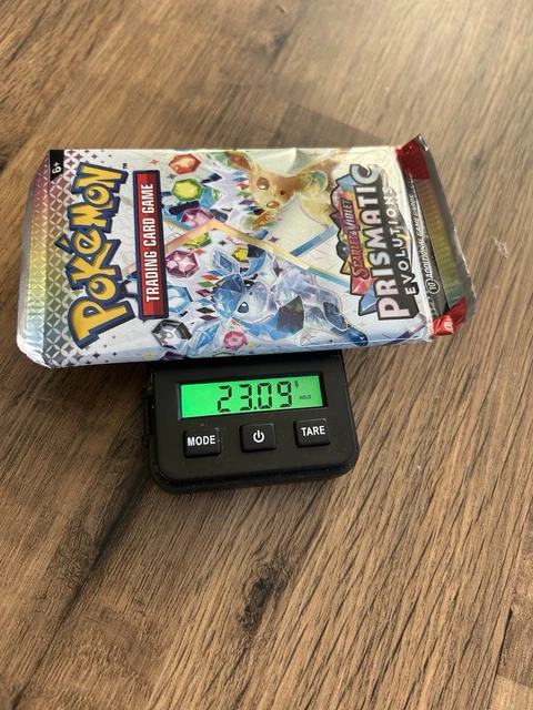 Pokemon TCG Prismatic Evolutions Booster Pack - Heavy 23.07g, Factory  Sealed, Chance For God Pack