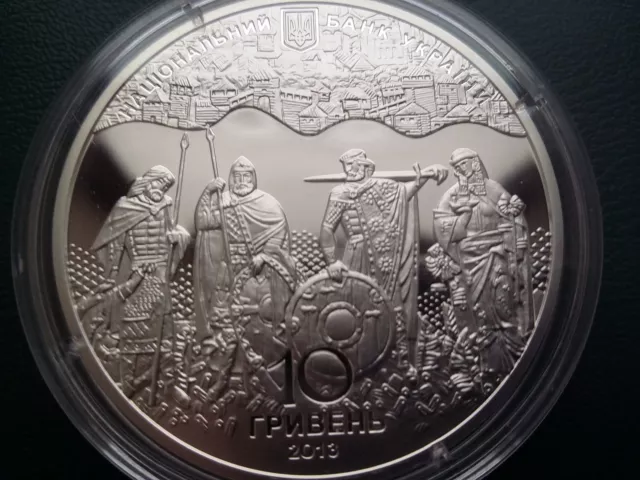 Ukraine,10 hryven coin 900 years Anniversary of the Tale of the Bygone Years 2