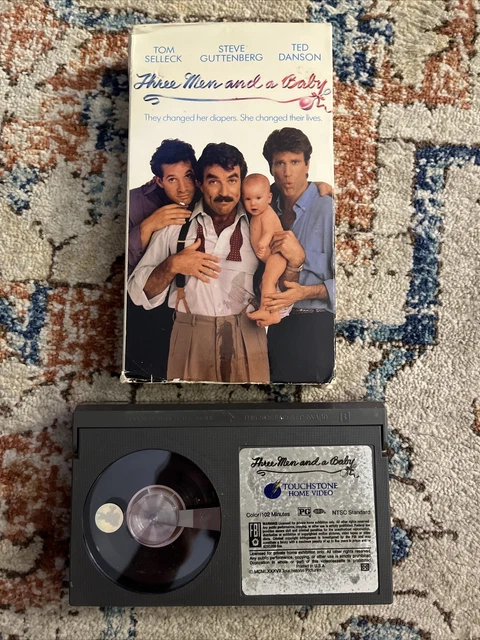 Three Men and a Baby Betamax 1987 Tom Selleck  Ted Danson BETA Touchstone Home