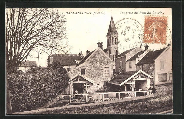 Carte Postale Ancienne – HOSSEGOR, Le Lac – Vue Du Pont (Landes 40)